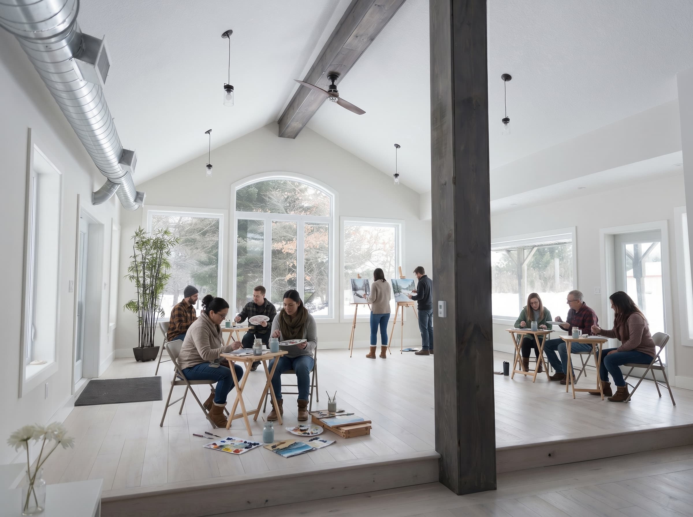 Workshop session in the Studio Loft
