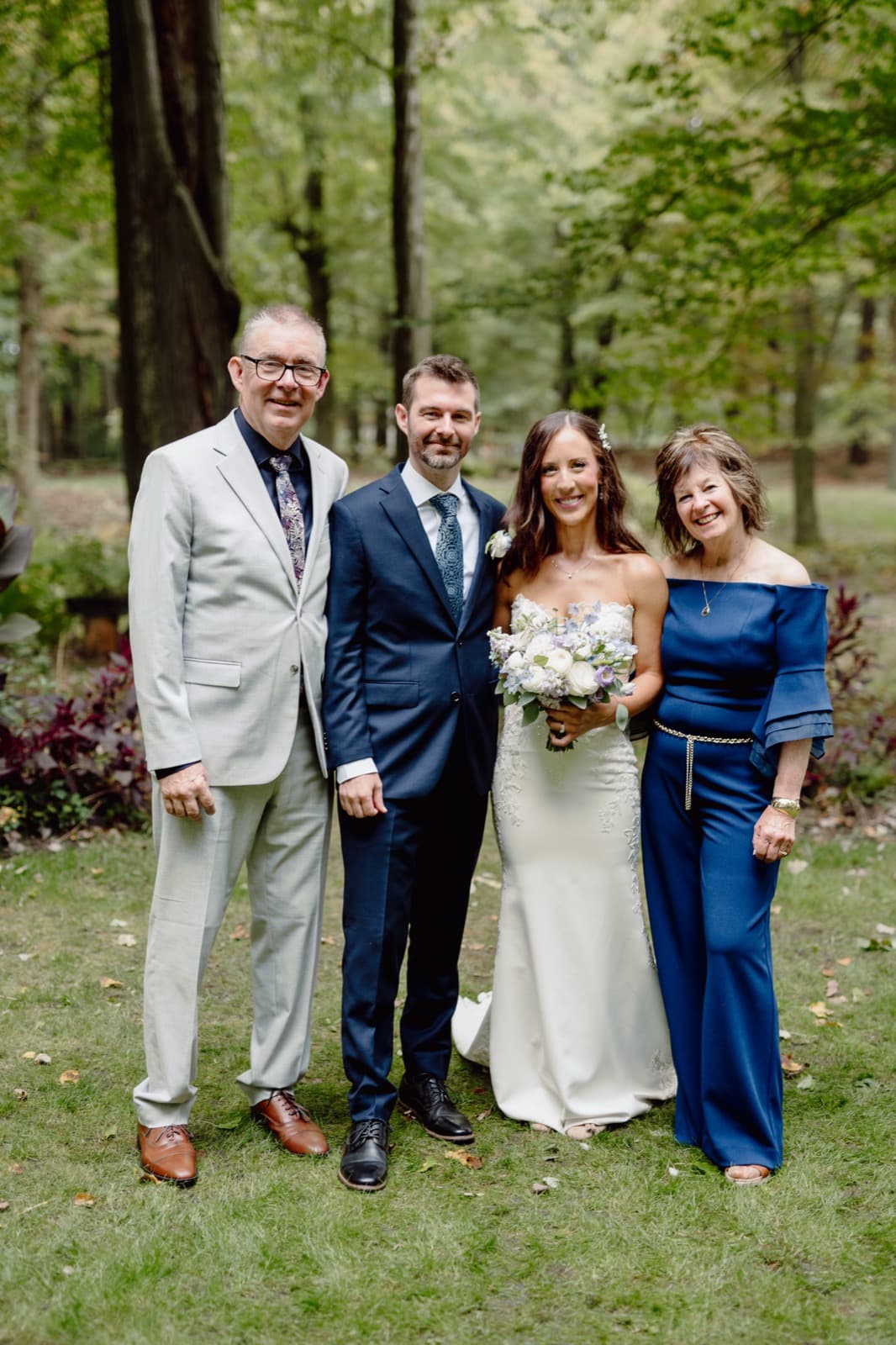 Ron, Lee, Becca, and Celia — the Fernwood Hills family