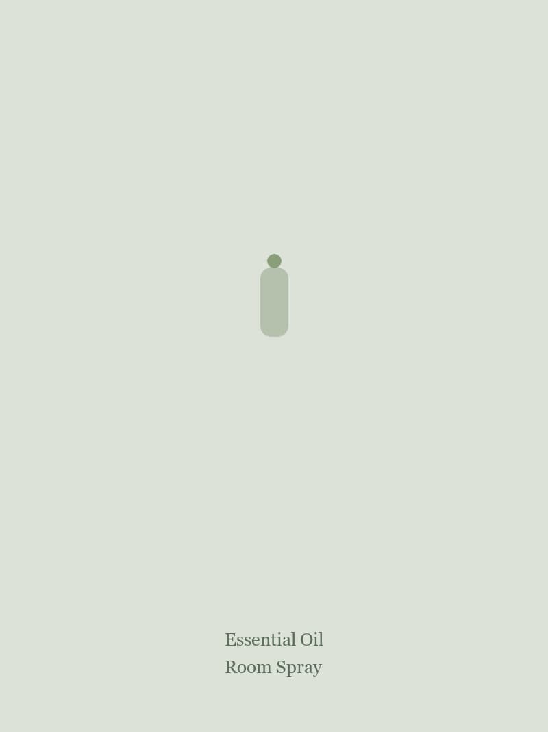 Essential oil room spray