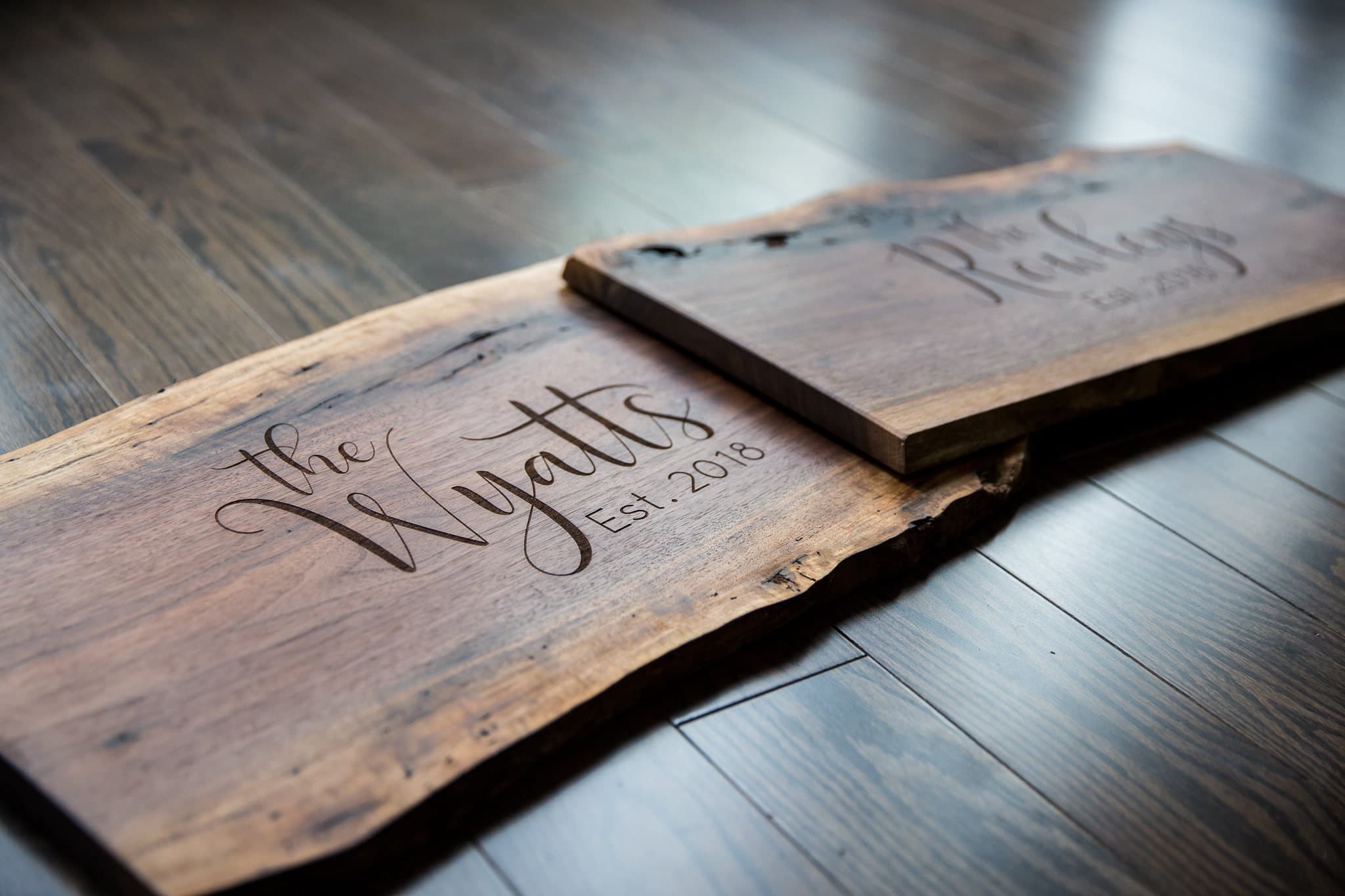 A custom wood sign handcrafted at Fernwood Hills